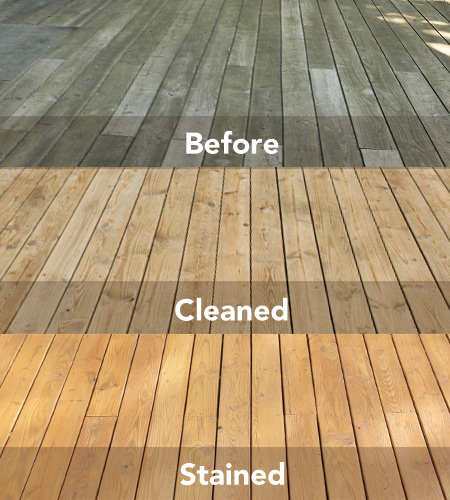 Tiny home deck makes a statement in Thompson’s WaterSeal Semi-Transparent Wood Protector in Sedona Red
