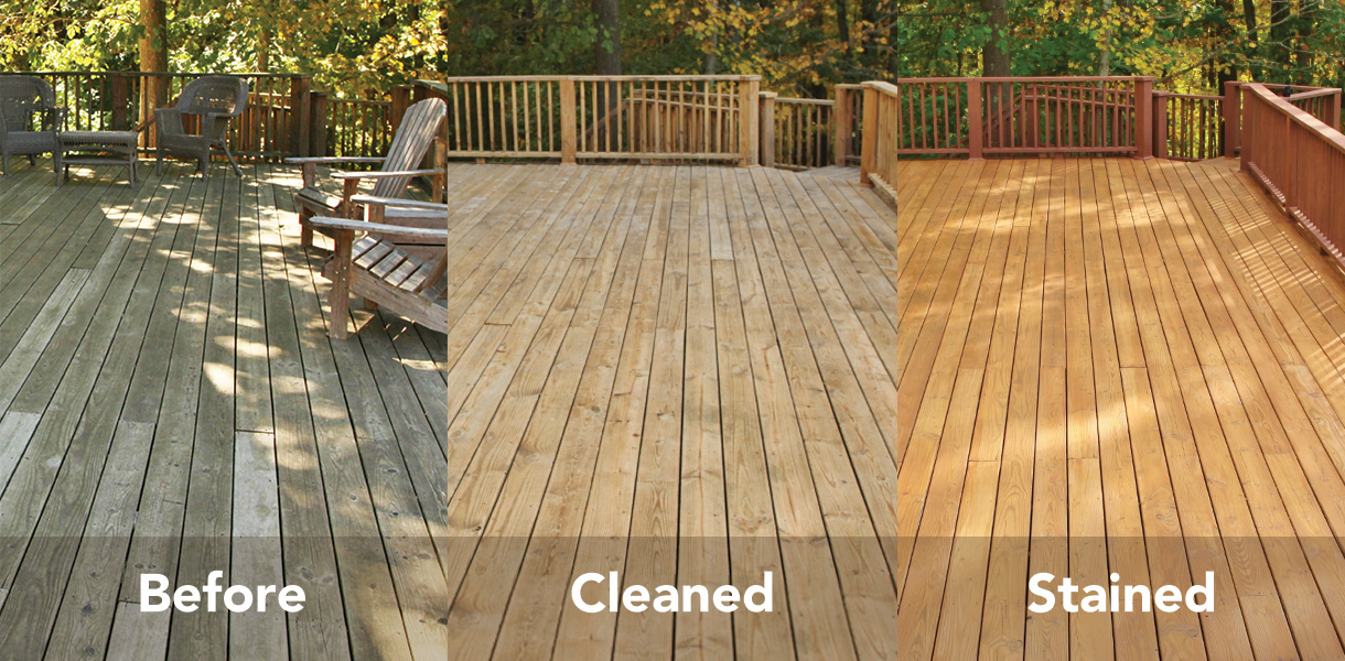 Tiny home deck makes a statement in Thompson’s WaterSeal Semi-Transparent Wood Protector in Sedona Red