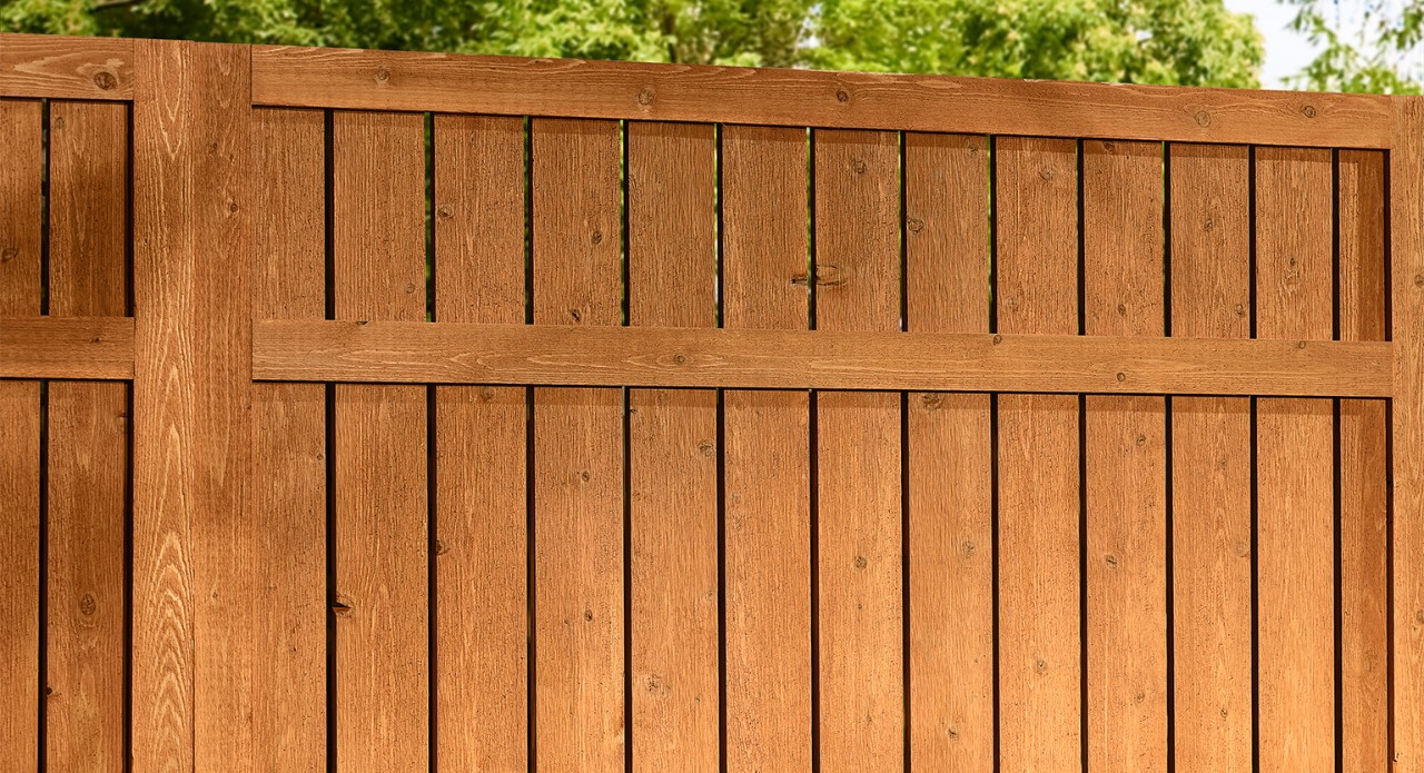 Thompsons Fence Medium Vertical, Semi-Transparent Natural Cedar, RGB for digital use